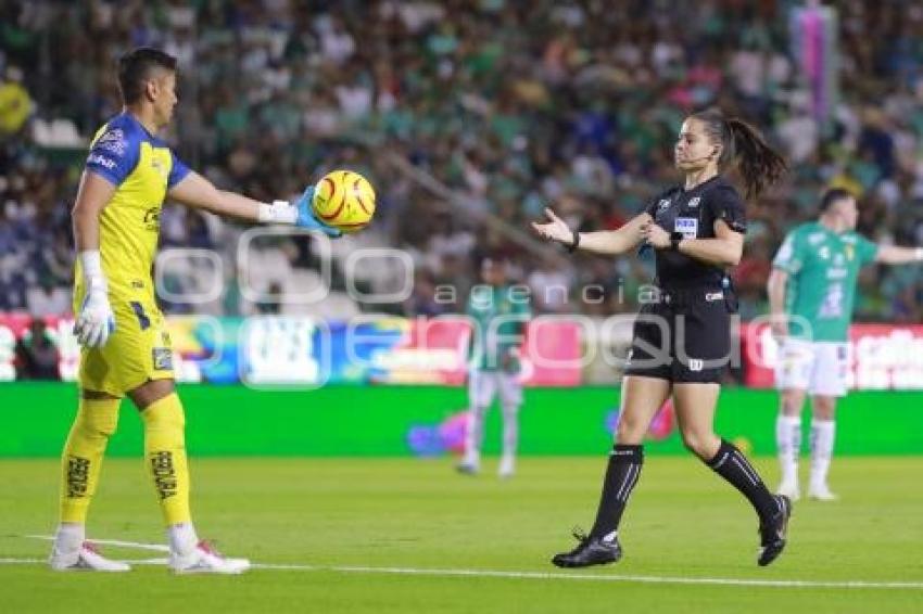 FÚTBOL . LEÓN VS CLUB PUEBLA