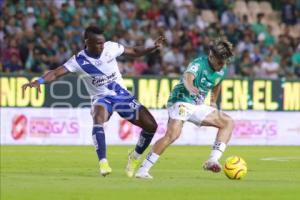 FÚTBOL . LEÓN VS CLUB PUEBLA