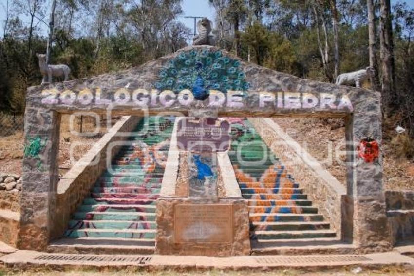 TLAXCALA . ZOOLÓGICO DE PIEDRA