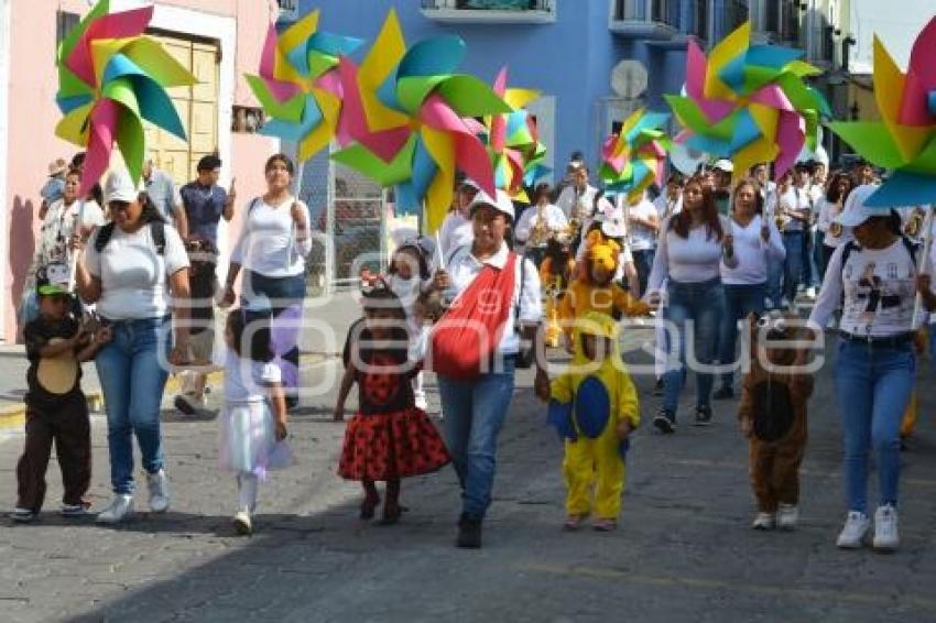 ATLIXCO . DESFILE PRIMAVERA