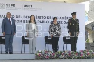 TLAXCALA . NATALICIO BENITO JUÁREZ