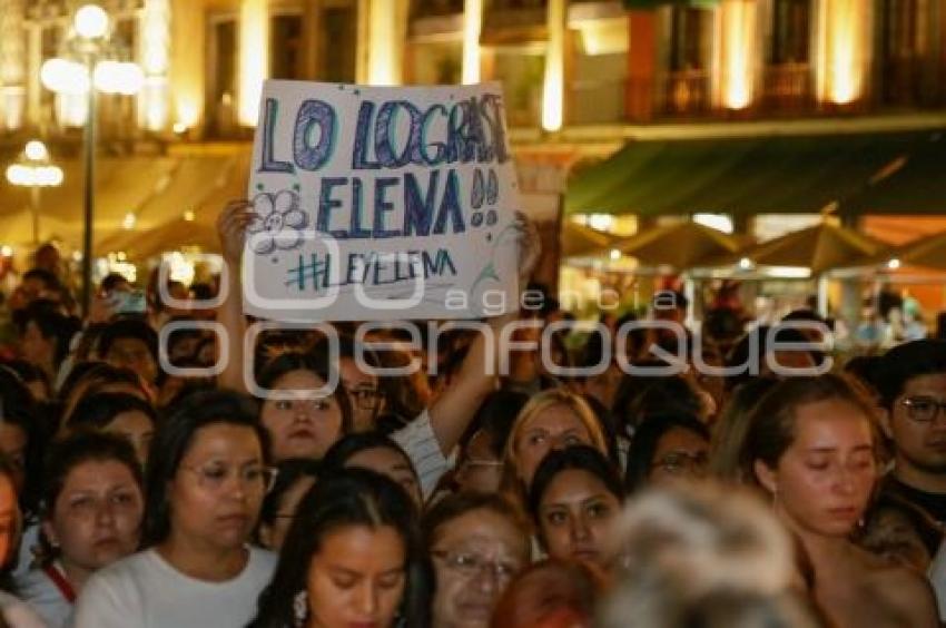 HOMENAJE . ELENA LARREA