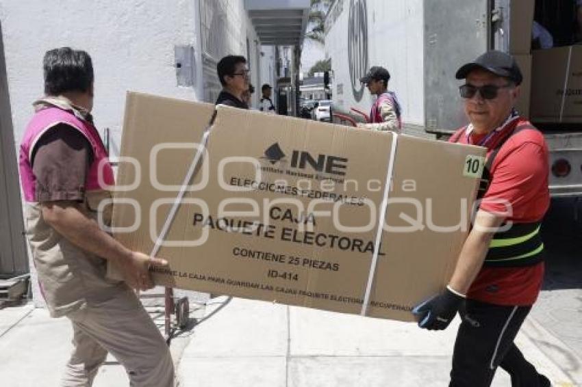 INE . PAQUETERÍA ELECTORAL