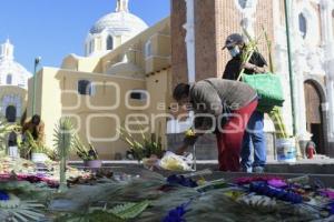 TLAXCALA . ARTESANOS DE PALMAS