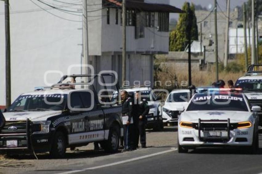 TLAXCALA . LADRÓN ABATIDO