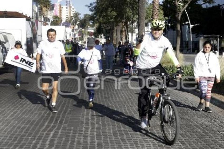 INE . PEDALEA POR LA DEMOCRACIA