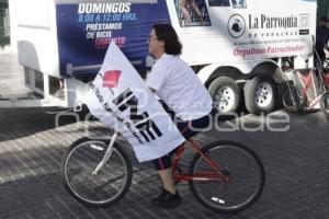 INE . PEDALEA POR LA DEMOCRACIA