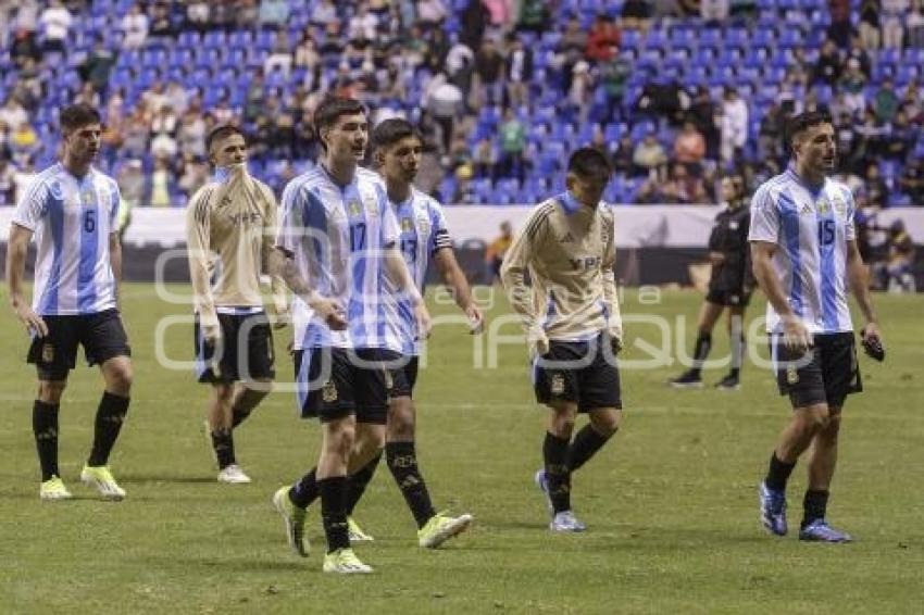 FÚTBOL SUB 23 . MÉXICO VS ARGENTINA