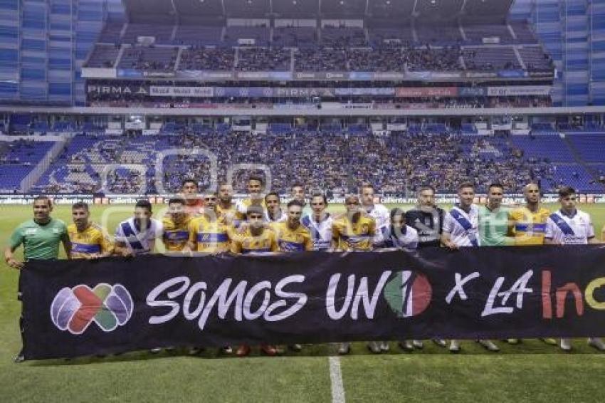 FÚTBOL . CLUB PUEBLA VS TIGRES