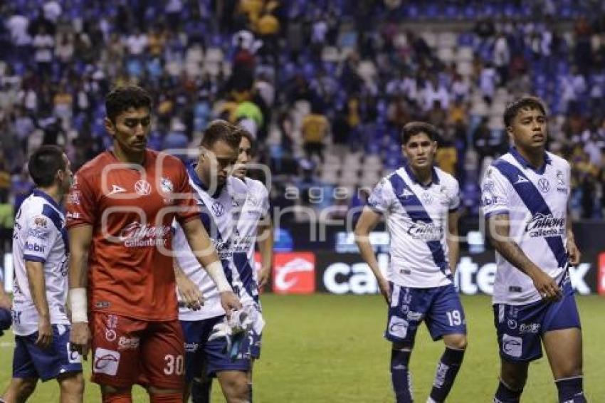 FÚTBOL . CLUB PUEBLA VS TIGRES