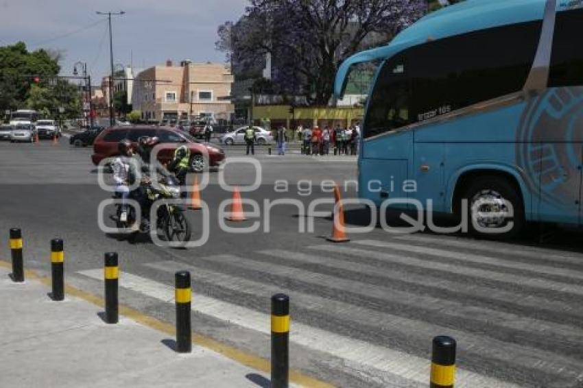 EL CALVARIO . CIERRES VIALES