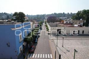 TLAXCALA . CALLES VACÍAS