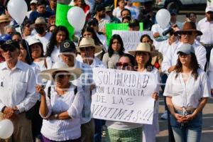 TLAXCALA . MARCHA INSEGURIDAD