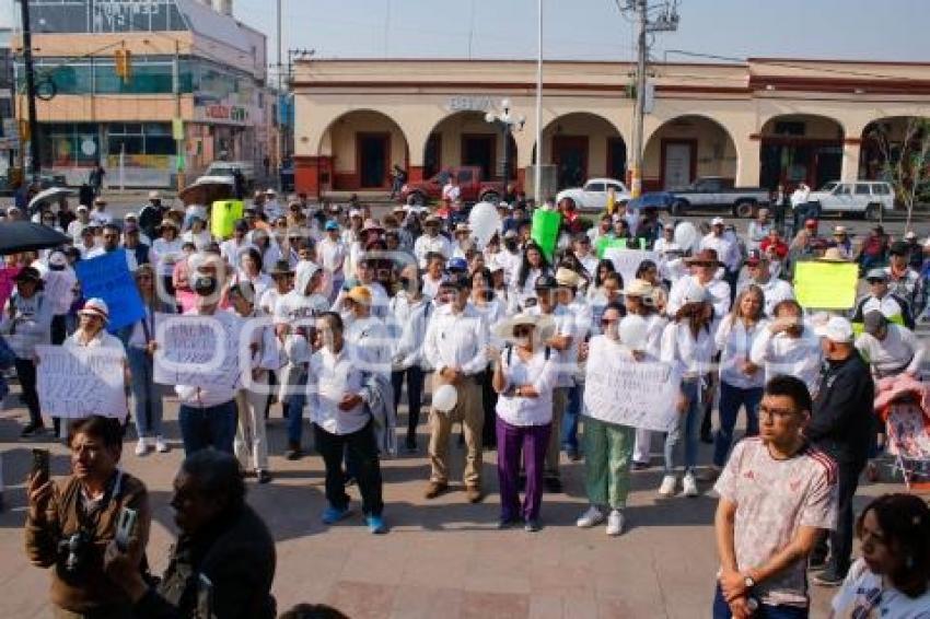 TLAXCALA . MARCHA INSEGURIDAD