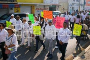 TLAXCALA . MARCHA INSEGURIDAD