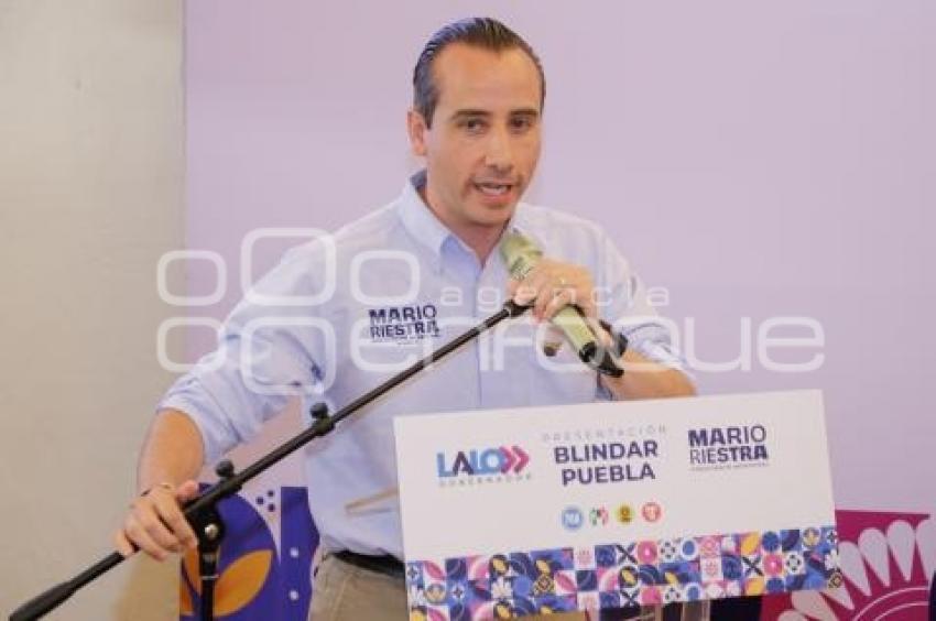 BLINDAR PUEBLA . MARIO RIESTRA