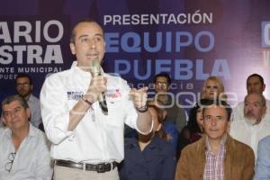 MARIO RIESTRA . PRESENTACIÓN EQUIPO