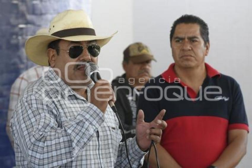 TLAXCALA . MANIFESTACIÓN EJIDATARIOS