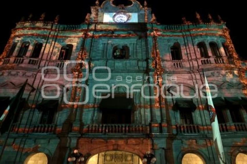 PALACIO MUNICIPAL . VIDEO MAPPING