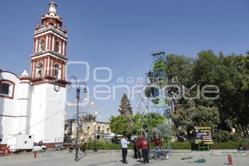 SAN PEDRO CHOLULA . CASTILLOS TEPONTLA