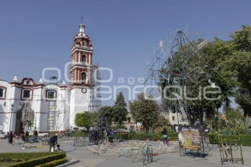 SAN PEDRO CHOLULA . CASTILLOS TEPONTLA