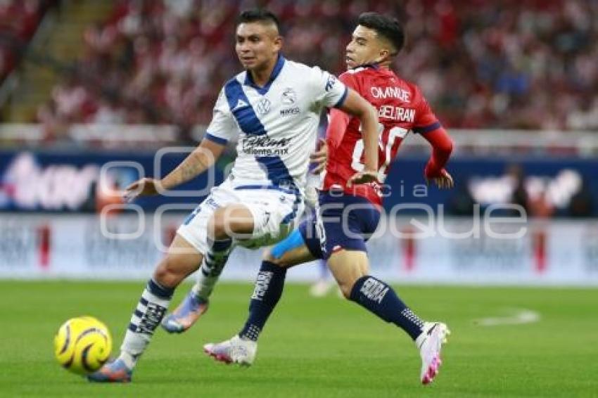 FÚTBOL . CHIVAS VS PUEBLA