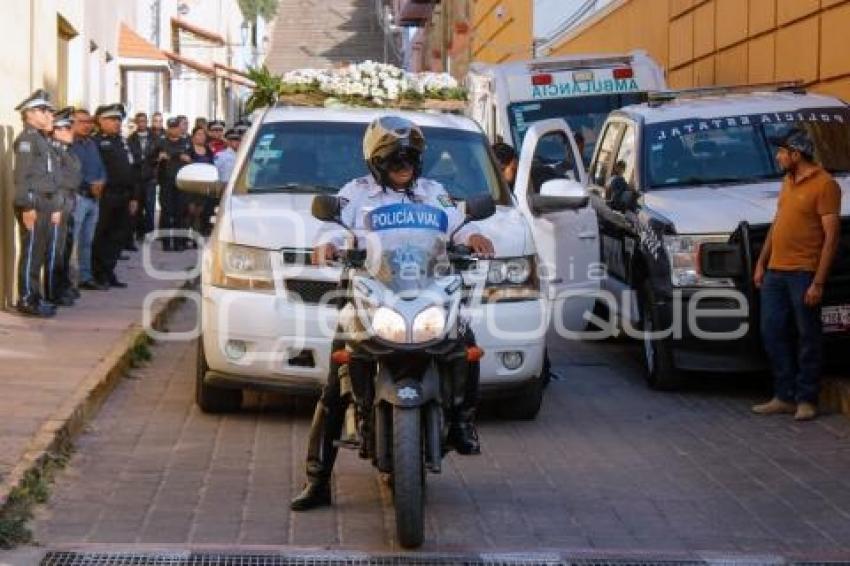 TLAXCALA . HOMENAJE POLICÍA