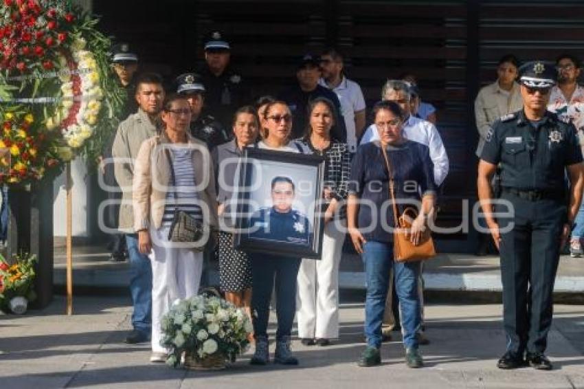 TLAXCALA . HOMENAJE POLICÍA