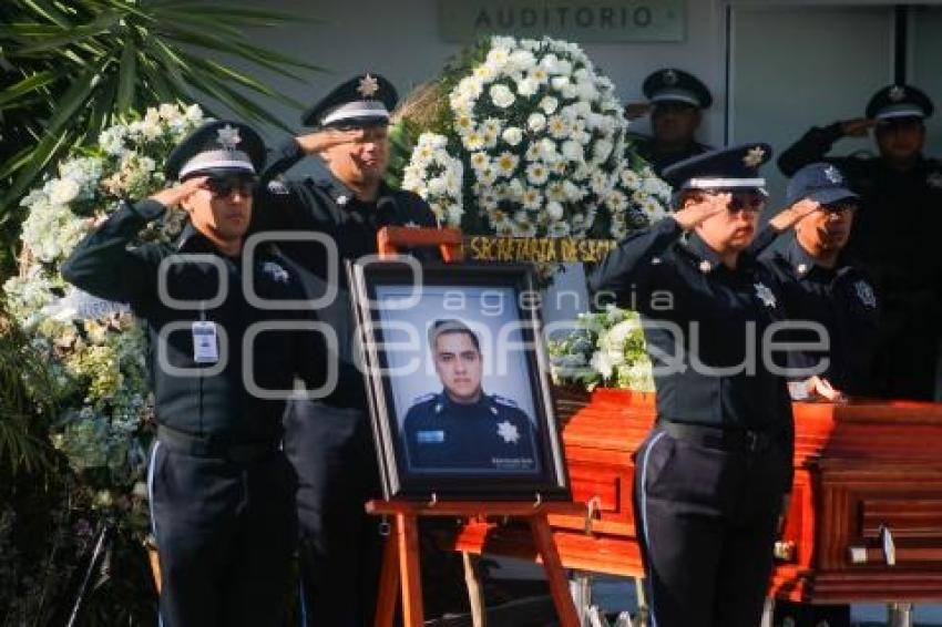 TLAXCALA . HOMENAJE POLICÍA