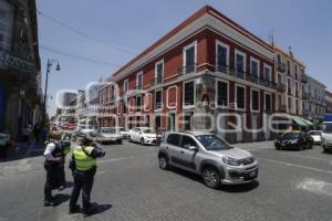 MANIFESTACIÓN . CIERRE VIAL