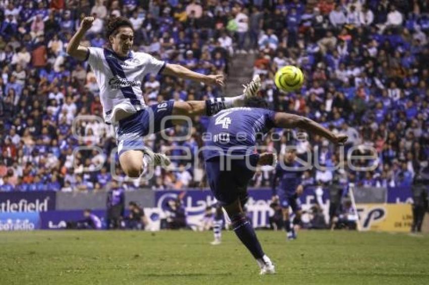 FÚTBOL . CLUB PUEBLA VS CRUZ AZUL