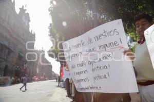 MANIFESTACIÓN . ANTORCHA CAMPESINA