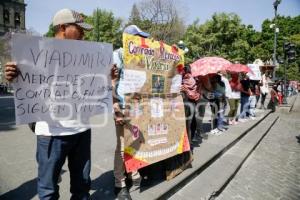 MANIFESTACIÓN . ANTORCHA CAMPESINA