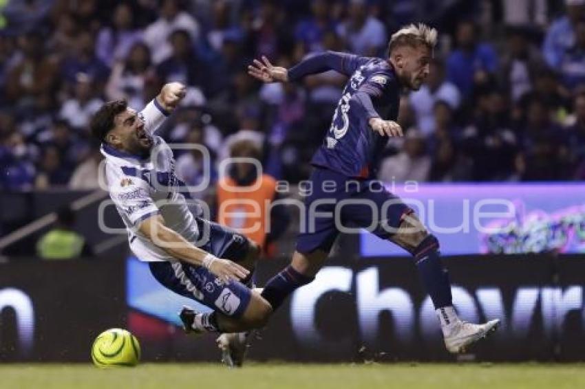 FÚTBOL . CLUB PUEBLA VS CRUZ AZUL