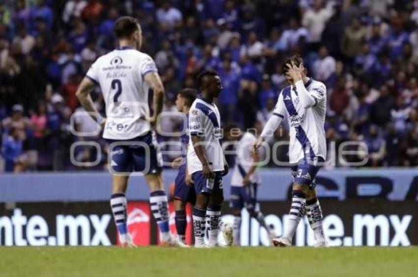 FÚTBOL . CLUB PUEBLA VS CRUZ AZUL