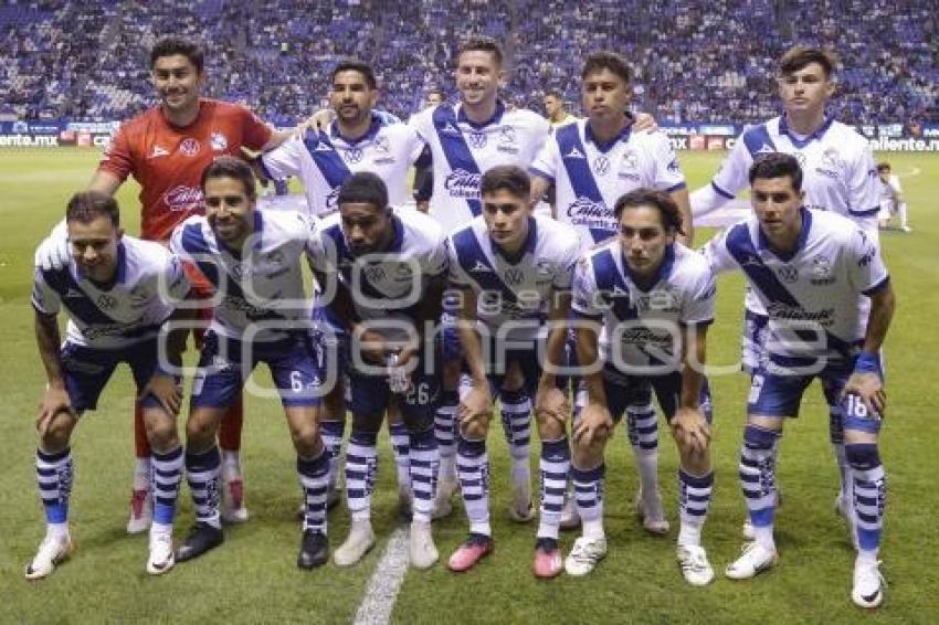 FÚTBOL . CLUB PUEBLA VS CRUZ AZUL