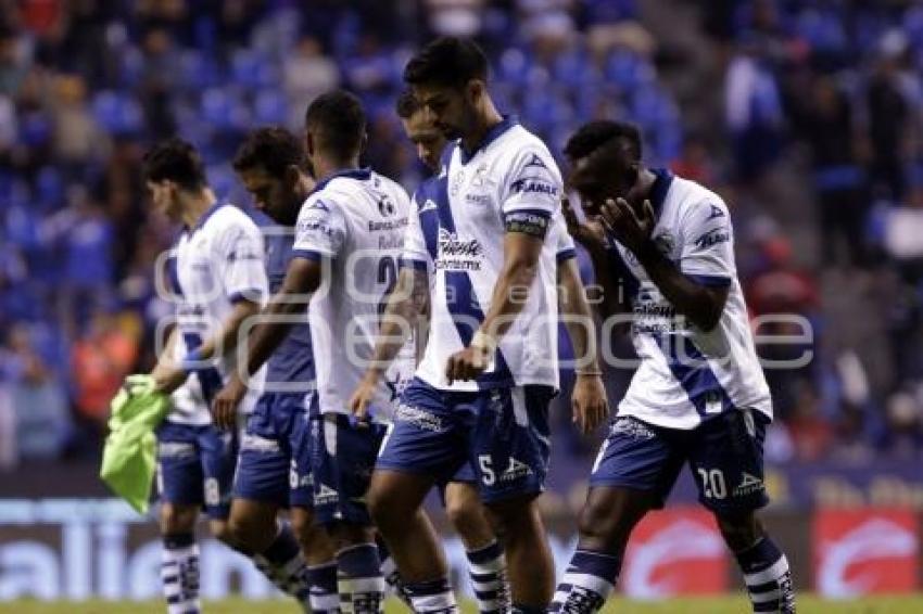 FÚTBOL . CLUB PUEBLA VS CRUZ AZUL