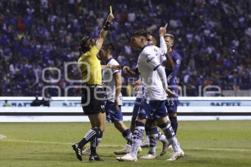 FÚTBOL . CLUB PUEBLA VS CRUZ AZUL