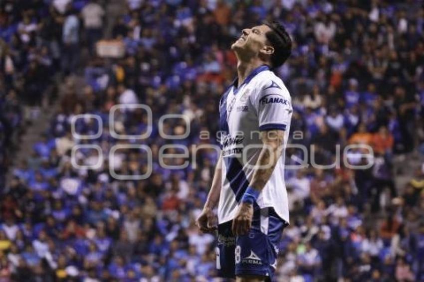 FÚTBOL . CLUB PUEBLA VS CRUZ AZUL