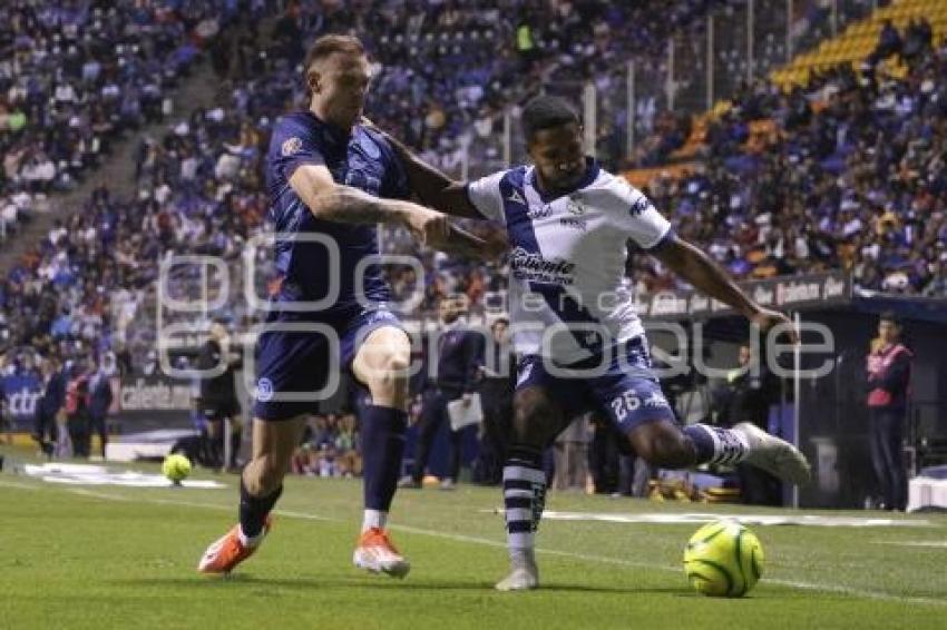 FÚTBOL . CLUB PUEBLA VS CRUZ AZUL