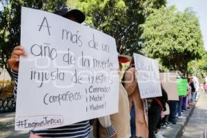 MANIFESTACIÓN . ANTORCHA CAMPESINA