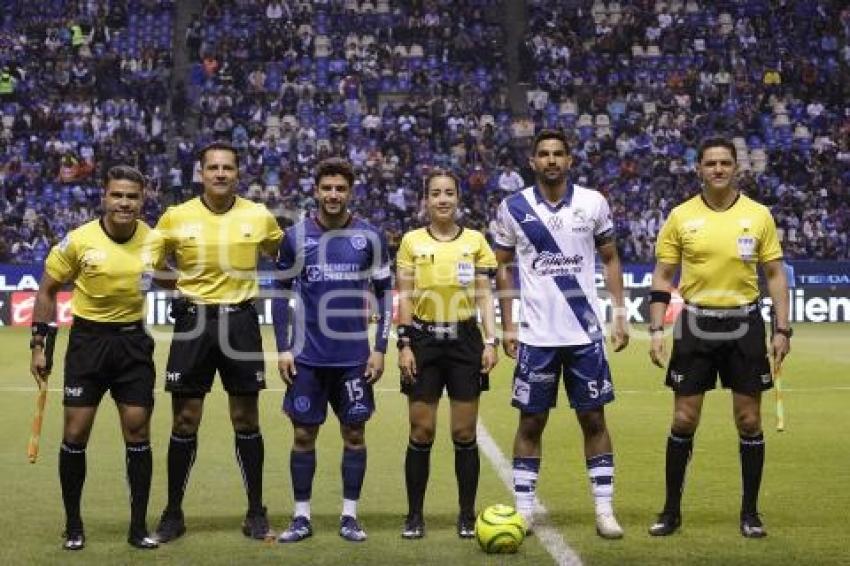 FÚTBOL . CLUB PUEBLA VS CRUZ AZUL