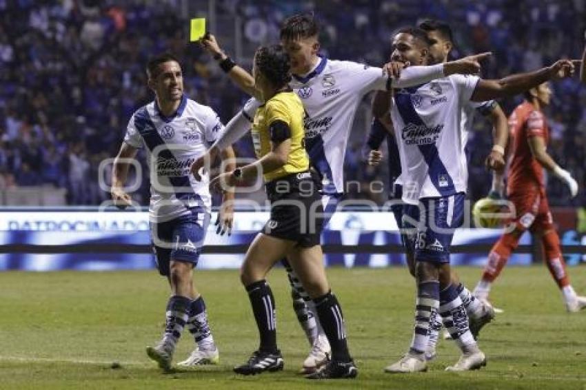 FÚTBOL . CLUB PUEBLA VS CRUZ AZUL