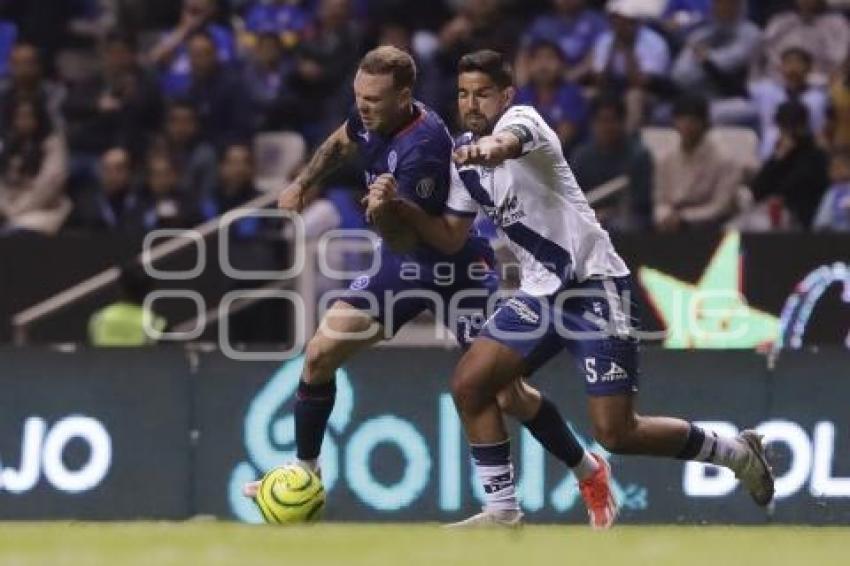 FÚTBOL . CLUB PUEBLA VS CRUZ AZUL