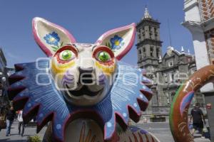 CALLE 16 DE SEPTIEMBRE . ALEBRIJES