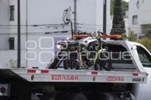 NOTA ROJA . ACCIDENTE MOTOCICLISTA