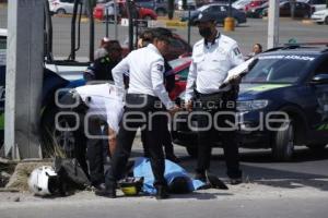 NOTA ROJA . ACCIDENTE MOTOCICLISTA