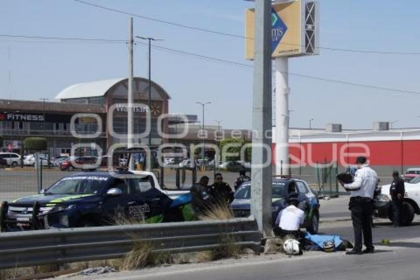 NOTA ROJA . ACCIDENTE MOTOCICLISTA