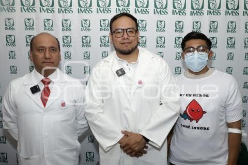 IMSS . DONACIÓN DE SANGRE