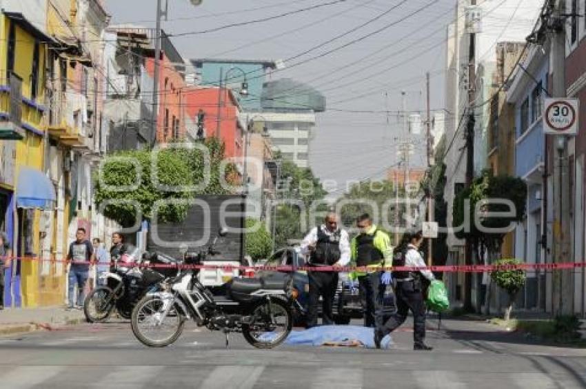 NOTA ROJA . ACCIDENTE MOTOCICLISTA